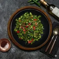 Hot Arugula Salad