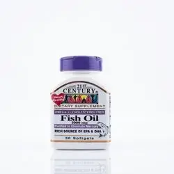 21ST CENTURY Fish Oil (30 Softgels)