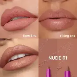 Pudaier Nude Lipstick Duo -01