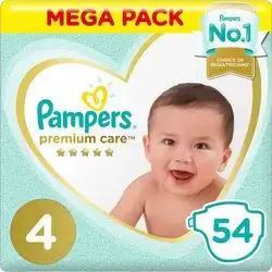 pampers 4 gold 54pc