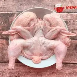 Small flattened chicken