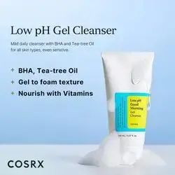 Low PH Good Morning Gel Cleanser 150ml COSRX