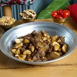 Meat with Mushrooms