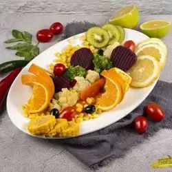 Steamed Vegetables Meal