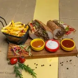 Meat Fajita with Fries