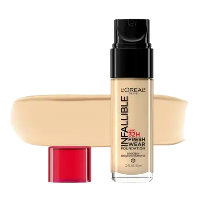 INFALLIBLE Up To 32H Fresh Wear Foundation + Vitamin C SPF25 425 LINEN 30ml _ L'OREAL PARIS