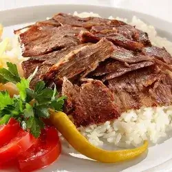 دۆنەر لەسەر برنج