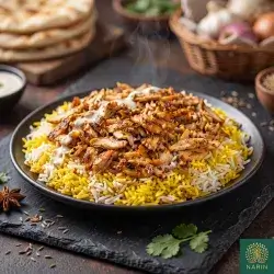 شاورمە و برنج