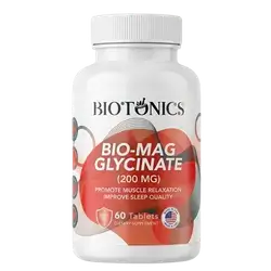 Bio-Mag Glycinate 200mg 60 Tablets _ BIOTONICS