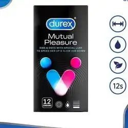 durex mutual pleasure designed for him and her _ 10 condoms