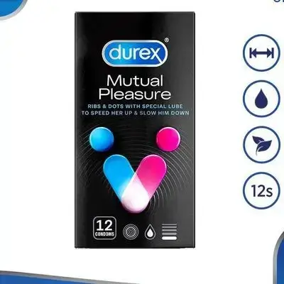durex mutual pleasure designed for him and her _ 10 condoms