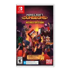 Video Game - Nintendo Switch | Minecraft Dungeons: Hero Edition - Open Box