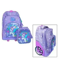 School Backpack with Big wheels