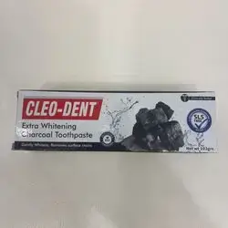 Cleo-Dent extra whitening charcoal toothpaste sls free