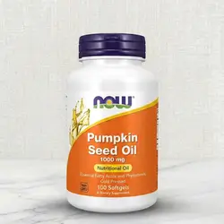 NOW Pumpkin Seed Oil, 1000 mg: زيت بذور اليقطين ناو، 1000 ملغ