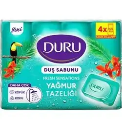 DURU Fresh Sensations Jungle Fresh BAR BATH SOAP 4x 150g total 600g
