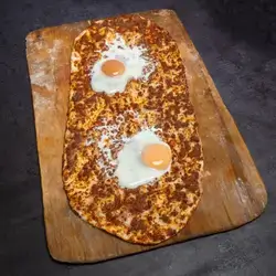 Lahmacun With Egg