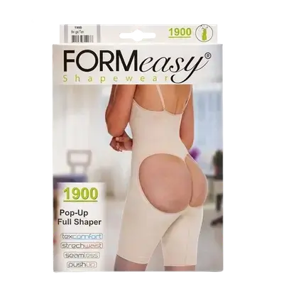 Shapewear Pop-Up Full Shaper Medium Beige 1900 _ Formeasy