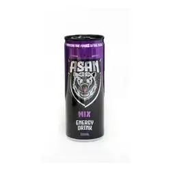 Asan Energy Drink Mix Berry 250 Ml