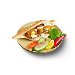 Falafel Sandwich With Hajari Samoon