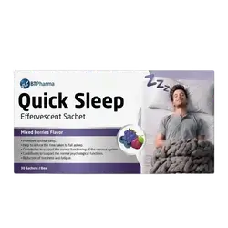 Quick Sleep Effervescent 30 Sachets _ BT pharma
