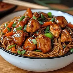 Sweet & Sour Chicken Noodles