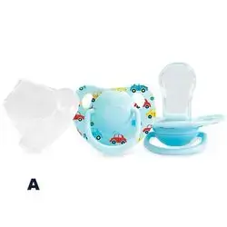 Orthodontic Silicone Pacifier (+6) - Blue
