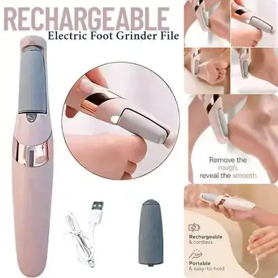 RECHARGEABLE ELECTRIC FOOT GRINDER FILE