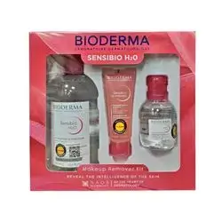 Bioderma Sensibio H20 500Ml &Bioderma Sensibio Cleansing Foaming Gel -45ml & Bioderma Sensibio H20 100Ml