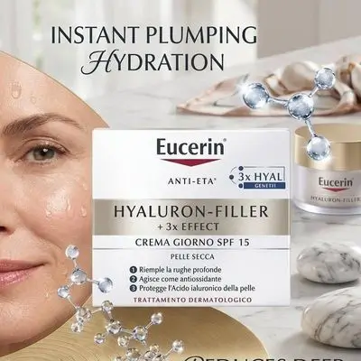 Eucerin Hyaluron-Filler + 3x Effect Day Cream SPF 15