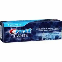 Crest 3D White Deluxe Arctic Fresh Toothpaste, 75Ml