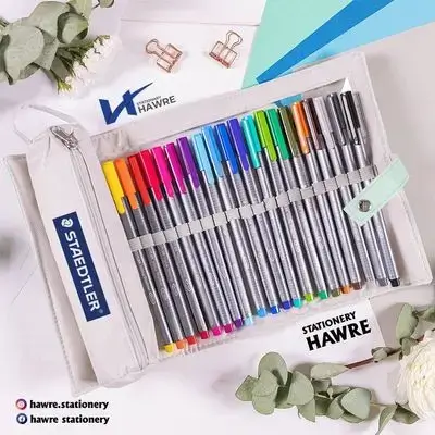 STAEDTLER 20 Triples Fine Liner With Pen Case