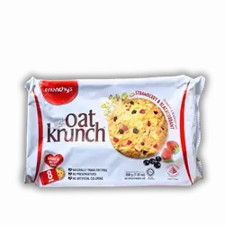 OAT KRUNCH Strawberry Biscuits 208g