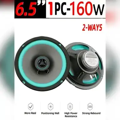 6.5 Inch Car Speaker Feature 100W Power Output