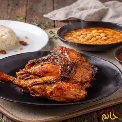 مریشکی سورکراو لەگەڵ برنج و شلە