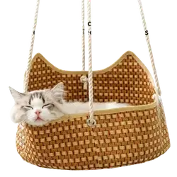 E755 Wicker Pet Nest