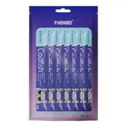 Faenbei Cat Snack Tubes - Codfish, 6 Pieces