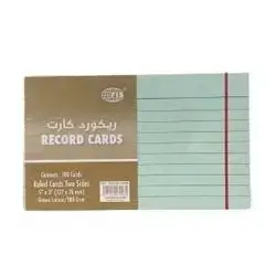Record Card-5x3 size -100 cards-180gsm