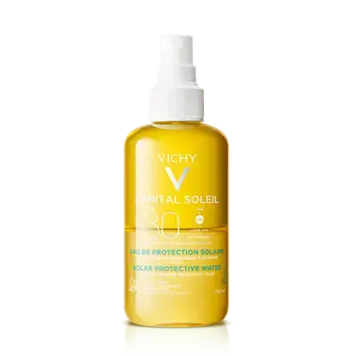 Capital Soleil Sun Protective Water Spf30 with Hyaluronic Acid 200ml _ VICHY