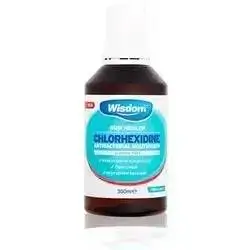 Wisdom Chlorhexidine Fresh Mint Mouth Wash