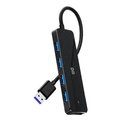 DM CHB090 4-Port USB 3.2 Gen 1 Hub — 5Gbps High-Speed Data Splitter