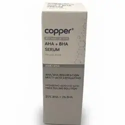 COPPER AHA+BHA SERUM FACE PEELING SOLUTION 30ML