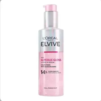 Loreal elvive glycolic gloss leave in serum