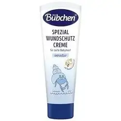 Bübchen Special Wound Protection Cream, 75 ml - Nourishing and Soothing Healing Ointment for Babies and Children, Wound Cream Against Skin Redness, Silicone-Free