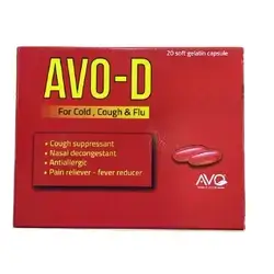 AVO-D ( FOR COLD , FLU AND COUGH )