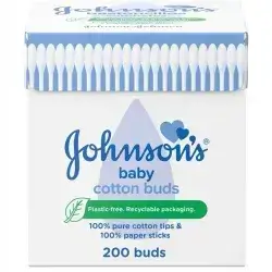 Johnson’s Pure Cotton Swabs – 200 Sticks