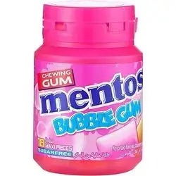 Mentos Pure Fresh Chewing Gum Bubble Fresh Sugar Free 18pcs