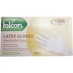 Falcon Gloves Latex Small 100pcs