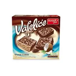 Sweet Plus Vafelice Wafer Cakeswith Cococa And Coconut Creme 180 Gm