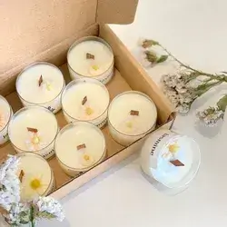 Tealight  Candle Box- Jasmine
